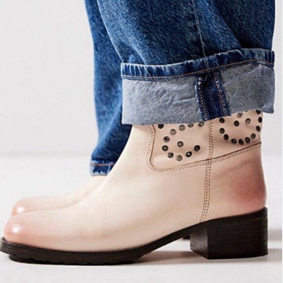 Free People Harmony Studded Boots NEW! - Picture 1 of 9